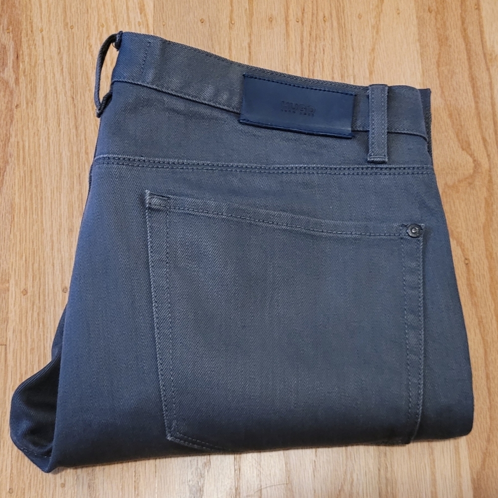 Hugo Boss Japanese Coated Denim 34 X 28 - Picture 5 of 7